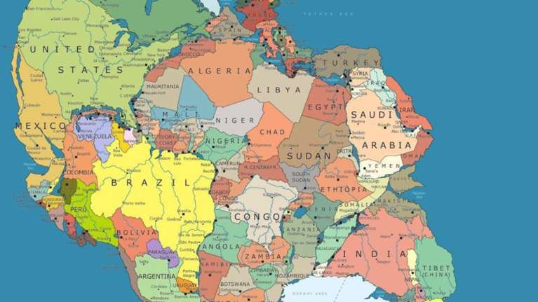 Πώς ήταν ο κόσμος πριν από 30 εκατομμύρια χρόνια- Δείτε τον χάρτη