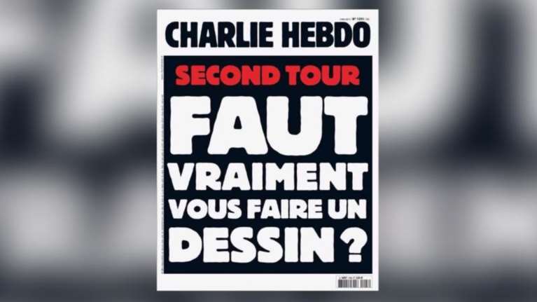 Γαλλικές εκλογές: Ποιον στηρίζει το περιοδικό Charlie Hebdo