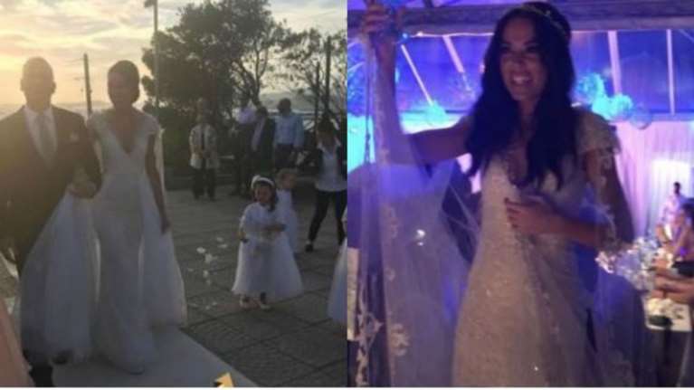 Ο λαμπερός γάμος της πρώην σταρ Ελλάς Ισμήνης Νταφοπούλου [Εικόνες]