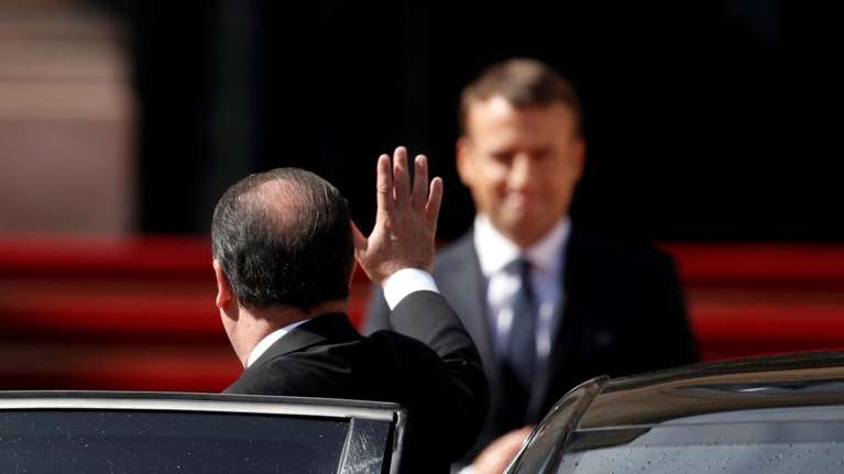 Γαλλία: Ο Ολάντ ψήφισε Μακρόν από τον πρώτο γύρο