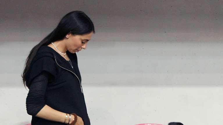 Οι πρώτες φωτο της εγκύου Χοψονίδου μαζί με τα παιδιά της [Εικόνες]