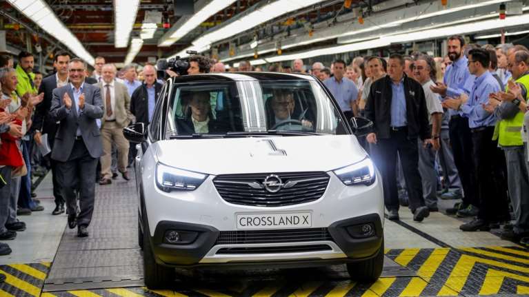 Η παραγωγή του Opel Crossland X μόλις ξεκίνησε στην ισπανία