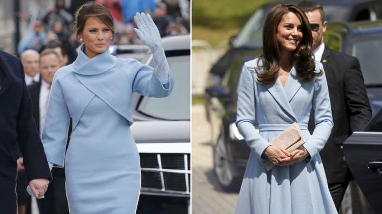 Η Κέιτ Μίντλετον με ντύσιμο αλά Μελάνια Τραμπ στην ορκωμοσία [Εικόνες]
