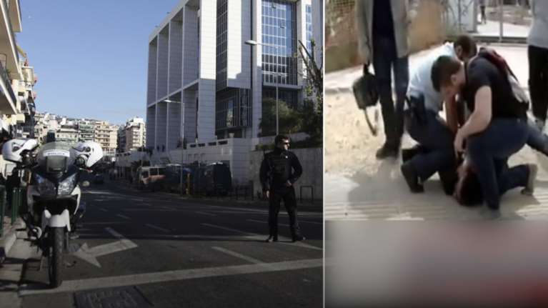 Πυροβολισμοί έξω από το Εφετείο Αθηνών από συγγενή του Μάριου Παπαγεωργίου