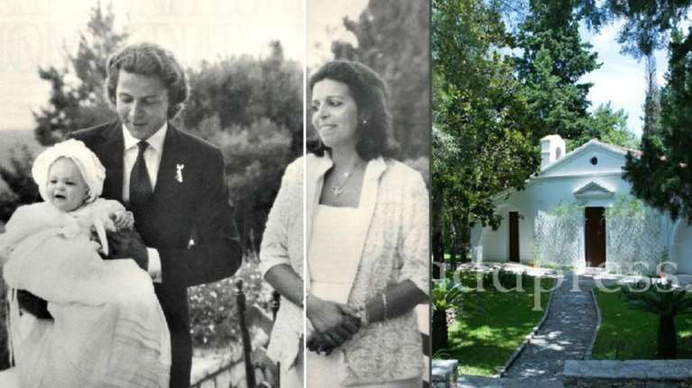 Βαφτίσια στον Σκορπιό 32 χρόνια μετά τη βάφτιση της Αθηνάς Ωνάση