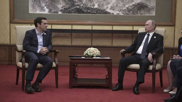 Τετ α τετ Τσίπρα - Πούτιν στο Πεκίνο για οικονομία και τουρισμό