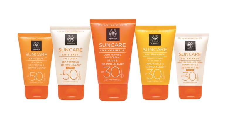 APIVITA Suncare: Παγκόσμια Ελληνική καινοτομία στα αντηλιακά