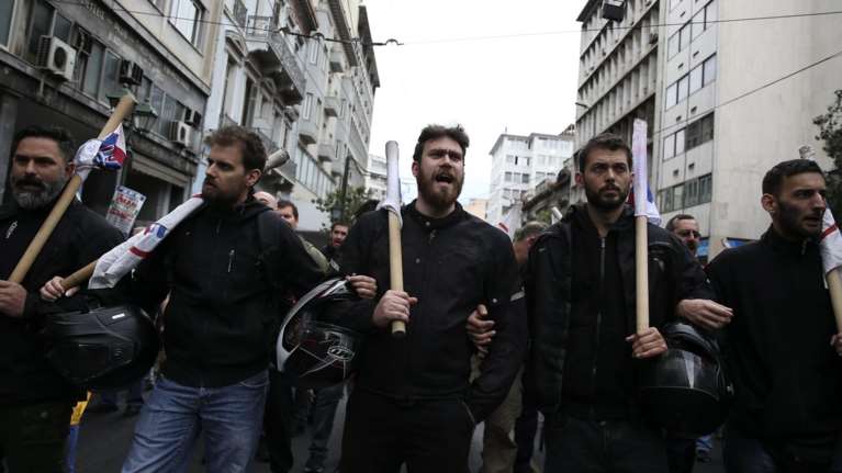 Ολοκληρώθηκαν τα συλλαλητήρια στο κέντρο της Αθήνας