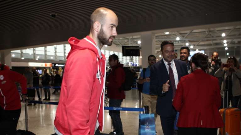 Euroleague: Ο Ολυμπιακός...πέταξε για την Πόλη για να φέρει την κούπα -φωτό