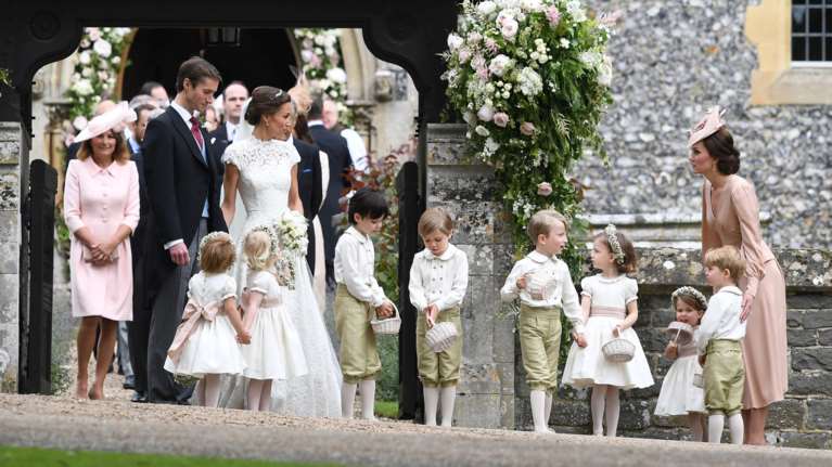 Γεώργιος και Σάρλοτ: Είναι τα πιο όμορφα παρανυμφάκια!