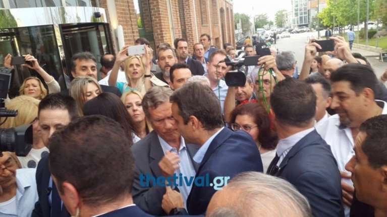 «Μπλόκο» σε Μητσοτάκη από δυσαρεστημένους οπαδούς του ΠΑΟΚ