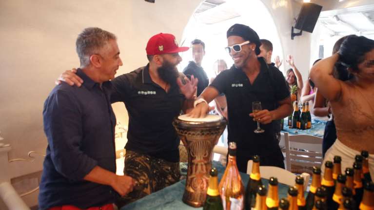 Το τρέλο πάρτι του Ροναλντίνιο στη Μύκονο -φωτό και βίντεο