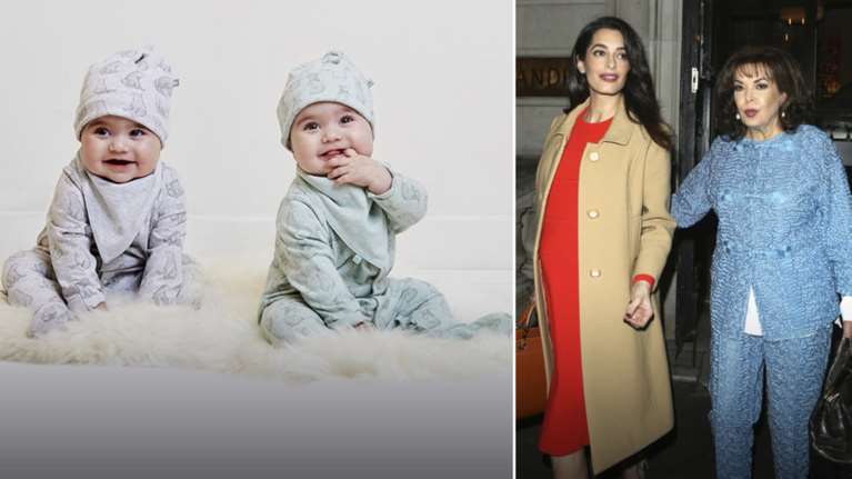 Ακόμα δεν γεννήθηκαν, άρχισαν να ξεπουλάνε τα δίδυμα του Κλούνεϊ