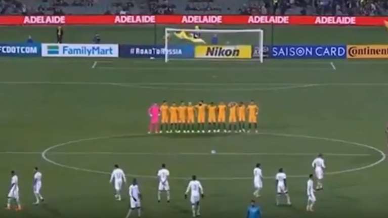 Η παρεξήγηση με τους ποδοσφαιριστές που δεν κράτησαν ενός λεπτού σιγή  -vd