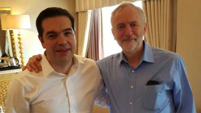 Πανηγυρισμοί Τσίπρα στο Twitter για τον Κόρμπιν των Εργατικών