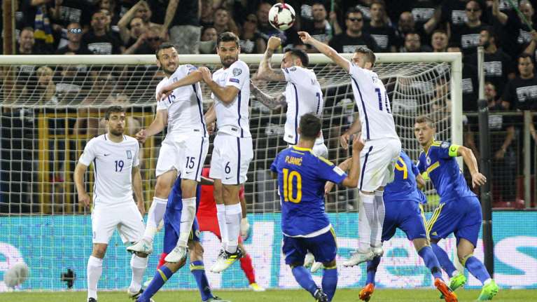 Σε τροχιά πρόκρισης η Εθνική- Ισοπαλία στην "καυτή" Βοσνία