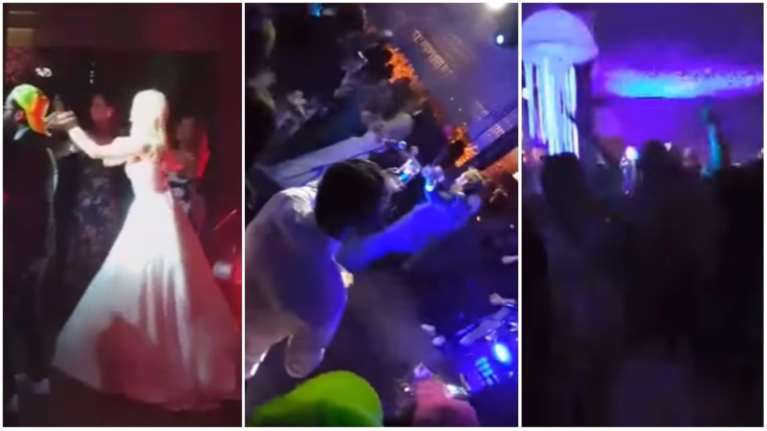 Οι πρώτες εικόνες από το γλέντι του γάμου της Δούκισσας με τον Δ. Θεοδωρίδη