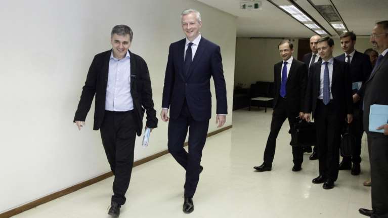Η γαλλική πρόταση για το χρέος: Τι συζήτησαν Λεμέρ-Τσακαλώτος
