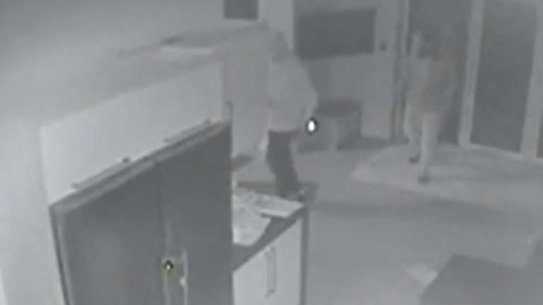 H τρομακτική συνάντηση με τους διαρρήκτες για μαμά και το παιδί της video