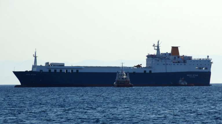 Εσβησε η φωτιά στο πλοίο MED STAR στη Ρόδο