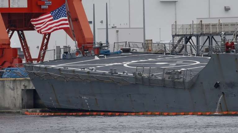 Νεκροί οι επτά ναύτες του αμερικανικού αντιτορπιλικού