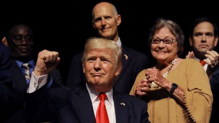 &quot;Αλλόκοτο θέαμα&quot; για την Αβάνα η ομιλία Τραμπ