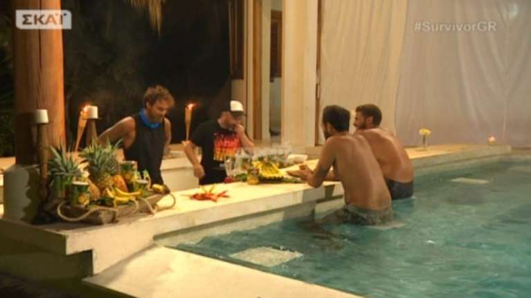 To μενού του Βασίλη Καλλίδη στο survivor