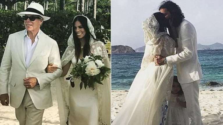 Το υπέροχο μποέμ νυφικό που σχεδίασε ο Tommy Hilfiger για την κόρη του