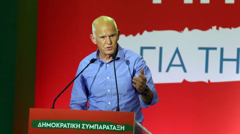 Παπανδρέου σε Θεοδωράκη: Σταύρο σε θέλουμε συνοδοιπόρο