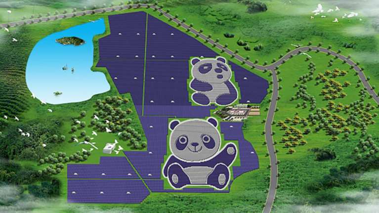 Στην Κίνα βάζουν γιγαντιαία Πάντα να παράγουν ενέργεια