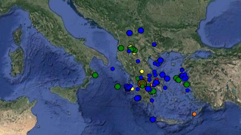 Αλλεπάλληλες σεισμικές δονήσεις στον Κορινθιακό