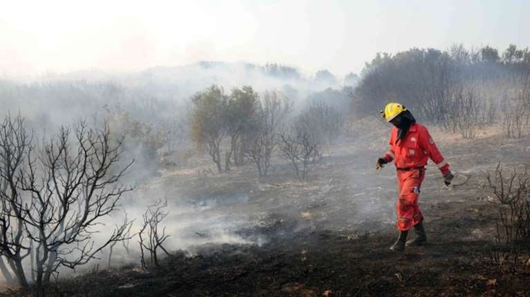 Φωτιά στη Βιομηχανική Ζώνη της Πάτρας