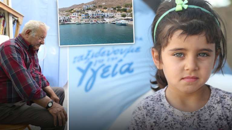 Αποστολή σε Τήλο &amp; Νίσυρο: Προσφορά υγείας στους κατοίκους που ζουν με φόβο