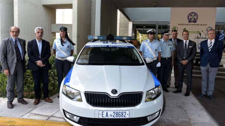 Το πρώτο «πράσινο» περιπολικό της απέκτησε η ΕΛ. ΑΣ  φωτό