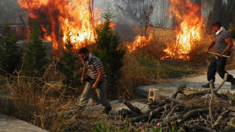 Κλιμάκιο της Διεύθυνσης Αντιμετώπισης Εγκλημάτων Εμπρησμού στα Κύθηρα