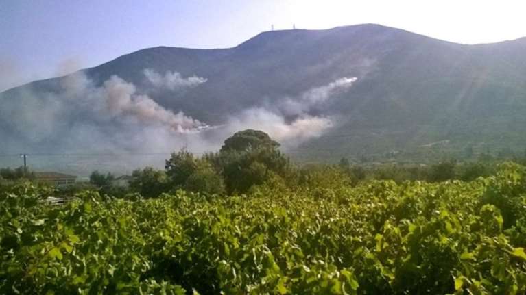 Εξακολουθεί να μαίνεται η μεγάλη φωτιά στη Ζάκυνθο