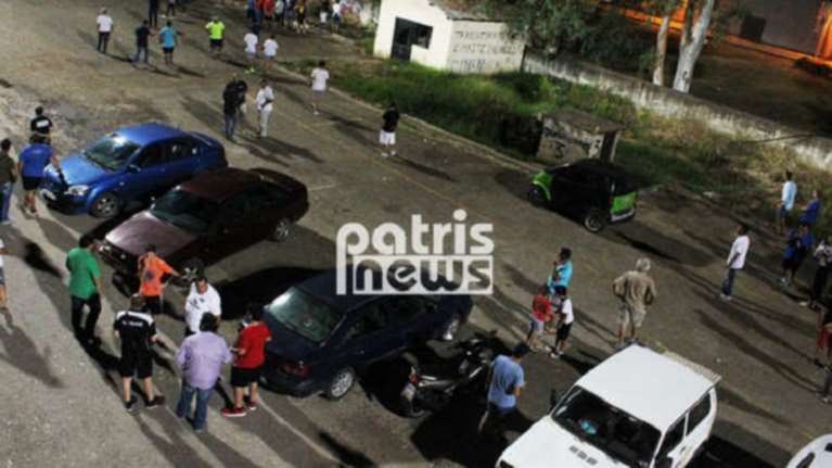 &quot;Τα έσπασαν&quot; οι οπαδοί σε φιλικό Πανηλειακού - Παναχαΐκής