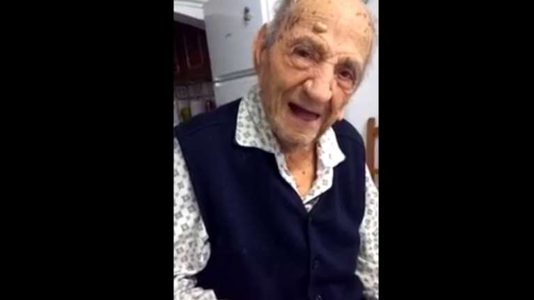 Ν.Ολιβέρα: Αυτός είναι ο γηραιότερος άνθρωπος στον κόσμο (Βίντεο)