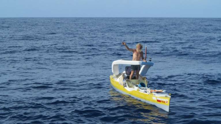 Ένας 70χρονος πέρασε μόνος του τον Ατλαντικό με κανό