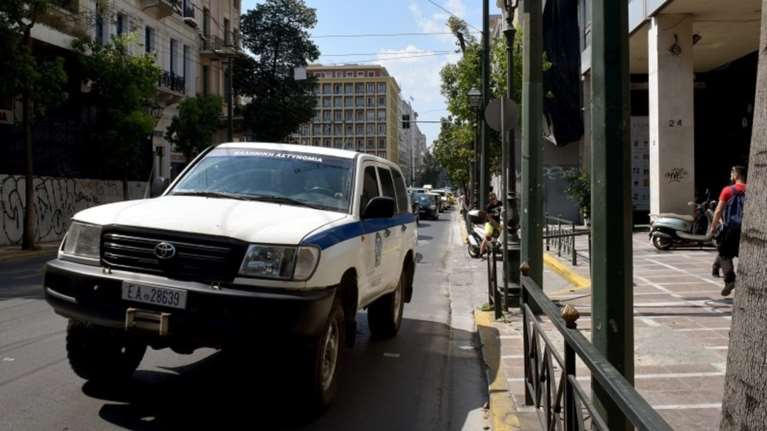 Έφοδος του Ρουβίκωνα στο υπουργείο Μακεδονίας - Θράκης