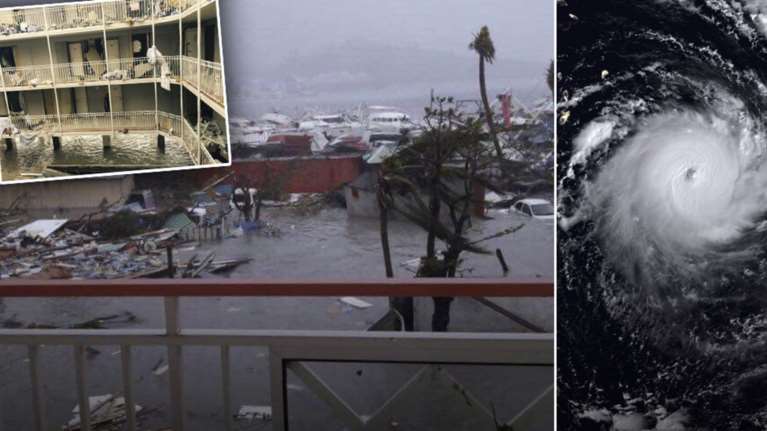 Εικόνες βιβλικής καταστροφής αφήνει στο περασμά της η Ίρμα