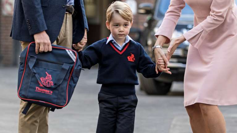 Πρώτη μέρα στο ανατρεπτικό σχολείο της ελίτ για τον πρίγκιπα Τζορτζ