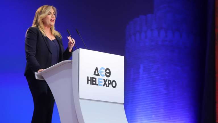 Δείτε live την ομιλία της Φώφης Γεννηματά στην ΔΕΘ