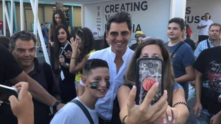 Το φοβερό κατακόρυφο από τον Σάκη Ρουβά στην ΔΕΘ -video