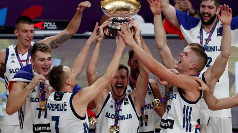 Πρωταθλήτρια Ευρώπης η Σλοβενία, πρώτη φορά στην ιστορία της
