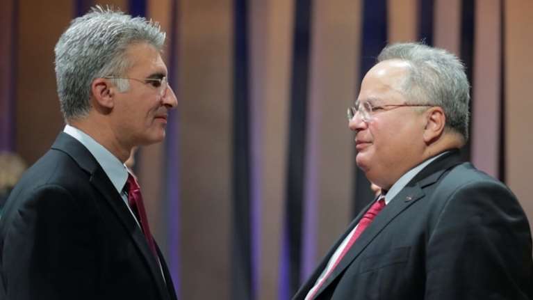 Κυπριακό &amp; ονομασία των Σκοπίων στη συνάντηση Κοτζιά-Γκουτέρες