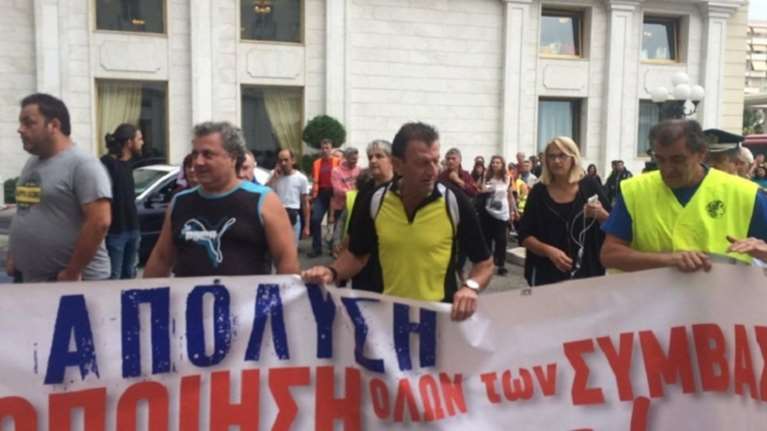 Ένταση με εργαζόμενους των ΟΤΑ, «μπούκαραν» σε ημερίδα [video]