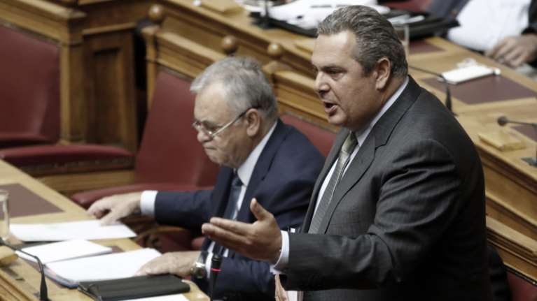 Τι είπε ο Καμμένος στη Βουλή για το καζίνο στο Λονδίνο