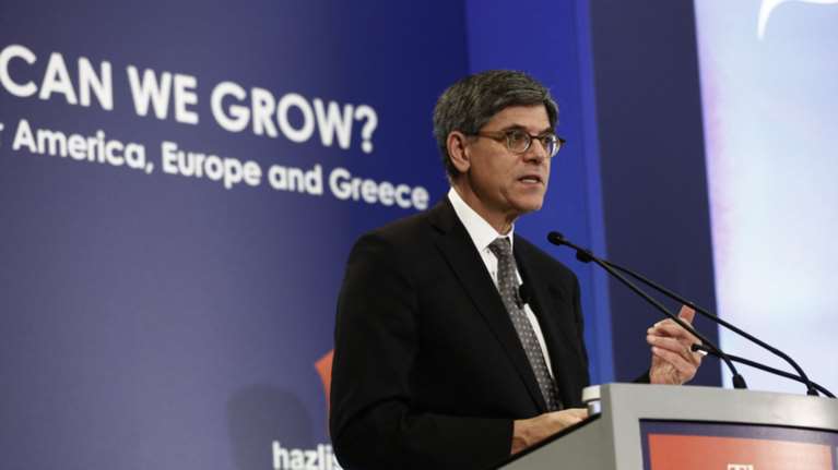 Εκδήλωση Economist: Υπέρ της ελάφρυνσης χρέους τάχθηκε ο Τζακ Λιου