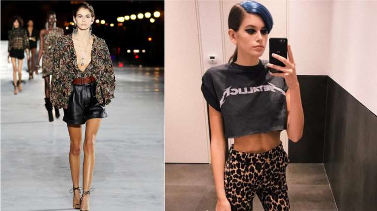 Η κόρη της Κρόφορντ ισορροπεί ανάμεσα σε σχολείο, πασαρέλα και ανορεξία